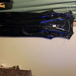 baddie drip latex jumpsuit